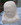 Thought - Stone abstract head sculpture